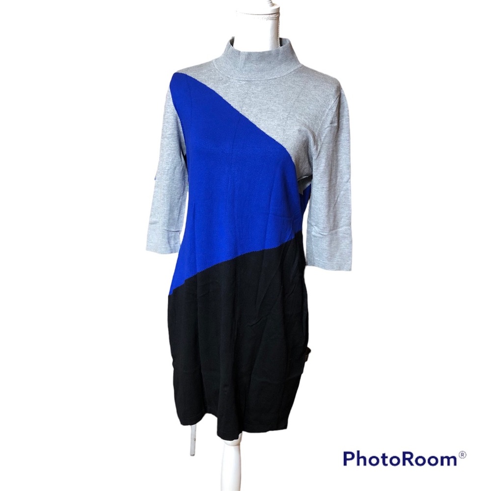 Calvin Klein Winter Bodycon Sweater Dress Size L.